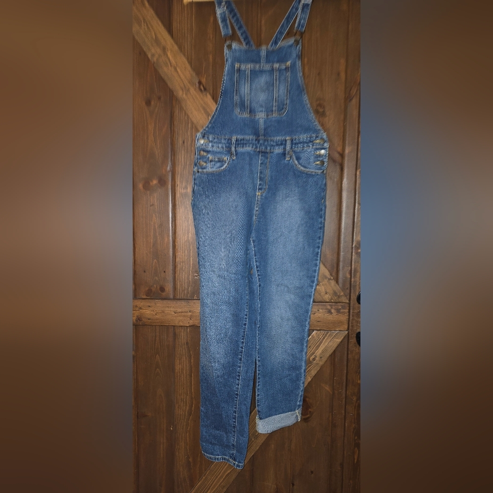 NWOT Univeral Thread Women's Blue Denim Overalls S